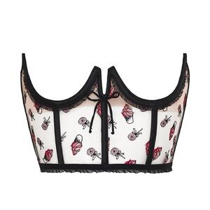 NEW: For Love and Lemons Rosie Bow Corset Top